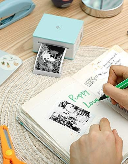 Load image into Gallery viewer, White Self-Adhesive Thermal Paper, Glossy Printable Sticker Paper for  M02/M02 Pro/M02S/M03 Pocket Mobile Printer, Black on White, 50Mm X 3.5M, Diameter 30Mm, 3-Rolls
