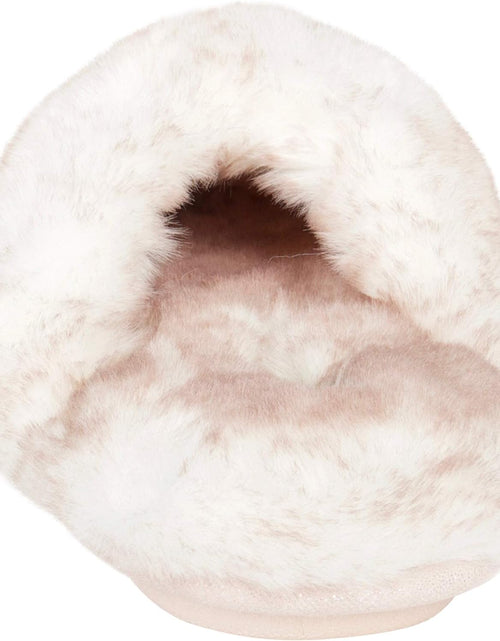 Load image into Gallery viewer, Women'S Comfy Faux Fur House Slipper Scuff Memory Foam Slip on Anti-Skid Sole

