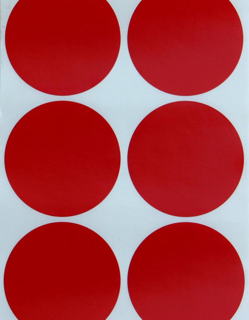 Load image into Gallery viewer, Red Labels Stickers 2 Inch for Inventory and Labeling 50Mm - 300 Pack
