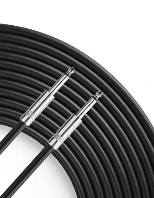 Load image into Gallery viewer, 2Pack 200 Ft 1/4" to 1/4" Speaker Cables, True 12AWG Patch Cords, 1/4 Male Inch DJ/PA Audio Speaker Cable 12 Gauge Wire.
